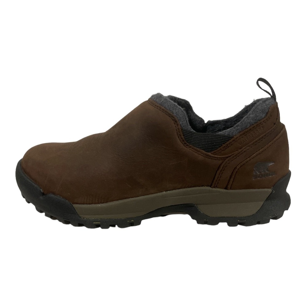SOREL shoes LEATHER SLIP ON mens 8 BIB
